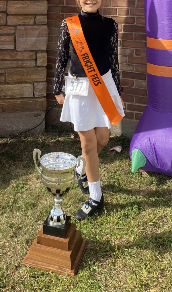 Feis Dress Black Velvet Leotard Win